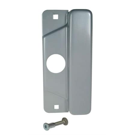 3-1/2 X 8 Latch Protector Cylinder Plate For Electric Strike With EBF Fasteners